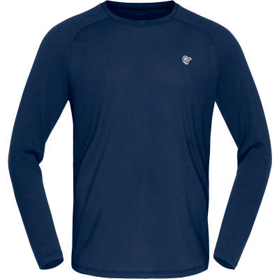 Norrøna Men's Femund pureUll Long Sleeve Indigo Night