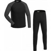 Pinewood Men's Finnveden Base Layer Black/Dark Grey