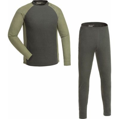 Pinewood Men's Finnveden Base Layer Dark Green/Leaf