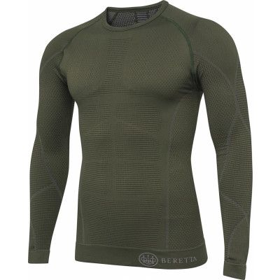 Beretta Men's HT Body Mapping 3D Long Sleeve Green Moss