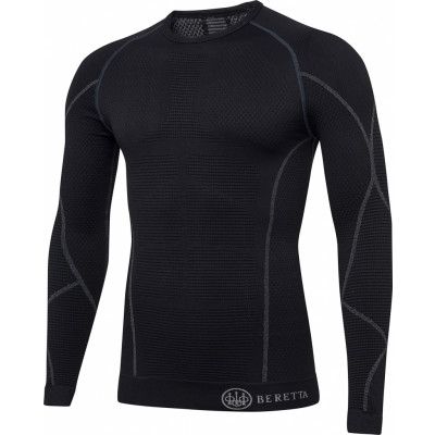 Men's HT Body Mapping 3D Long Sleeve Black
