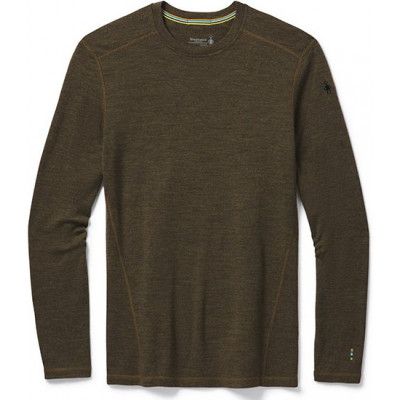 Men's Merino 250 Baselayer Crew Military Olive Heather