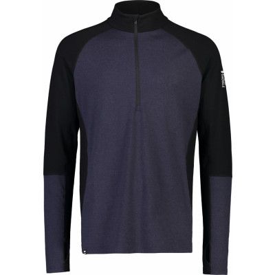 Mons Royale Men's Olympus Half Zip Black / Iron