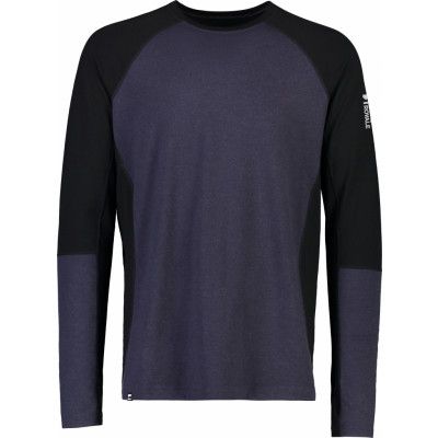 Mons Royale Men's Olympus Long Sleeve Black/Iron