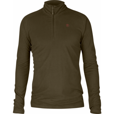 Fjällräven Men's Pine Half Zip Dark Olive