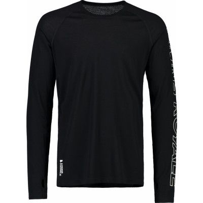 Mons Royale Men's Temple Tech LS Black