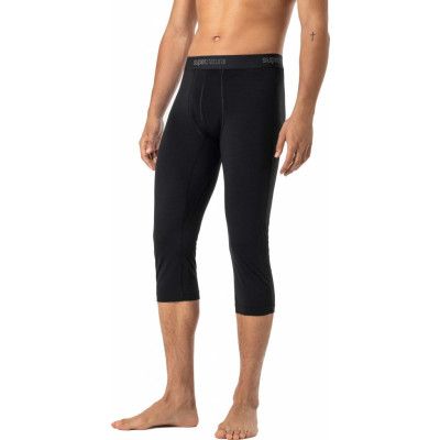 super.natural Men's Tundra175 Tight 3/4 Jet Black