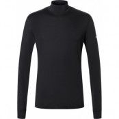 super.natural Men's Tundra175 Turtleneck Jet Black
