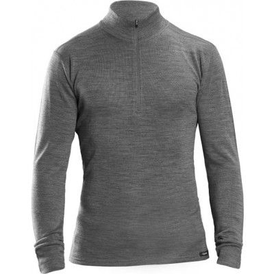 Merino Bamboo Half Zip Long Sl