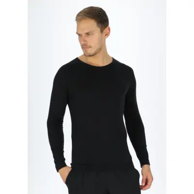 Merino Long-T M Black, Black, L,  Underställ