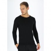 Merino Long-T M Black, Black, M, Underställ