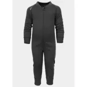 Merino Overall, Black Melange, 74-80, Ullunderställ
