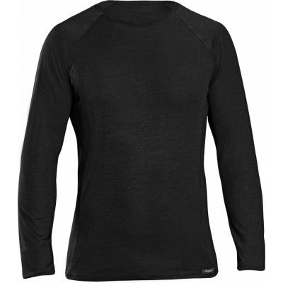 Gripgrab Merino Polyfibre Long Sleeve Base Layer Black