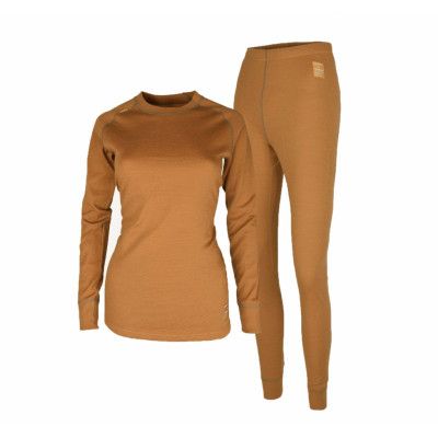 Merino Set Dam, Sudan Brown, 38,  Ullunderställ