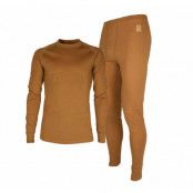 Merino Set Herr, Sudan Brown, S, Lindberg