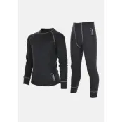 Merino Set Junior, Anthracite, 80, Ullunderställ