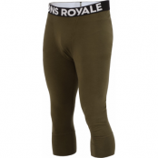 Mons Royale Men's Cascade Merino Flex 200 3/4 Legging Dark Olive