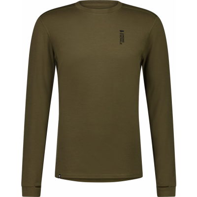 Mons Royale Men's Cascade Merino Flex 200 Long Sleeve Dark Olive