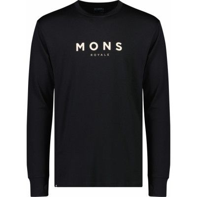 Mons Royale Men's Yotei Classic Longsleeve Black