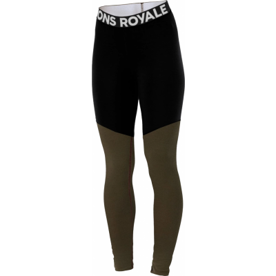 Mons Royale Women's Cascade Merino Flex 200 Legging Dark Olive