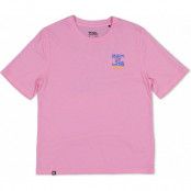 Mons Royale Women's Icon Merino Air-Con Relaxed Tee Pop Pink
