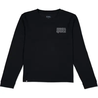 Mons Royale Women's Icon Merino Long Sleeve Black