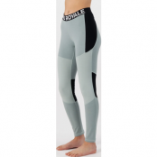 Mons Royale Women's Olympus Legging Glacier/dew/black Logo