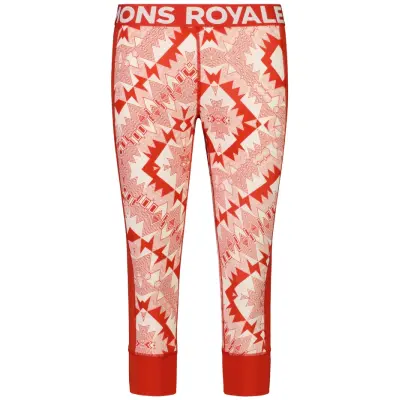 Mons Royale W's Cascade Merino Flex 200 3/4 Legging Nordtek Retro Red