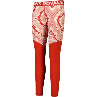 Mons Royale W's Cascade Merino Flex 200 Legging Nordtek Retro Red