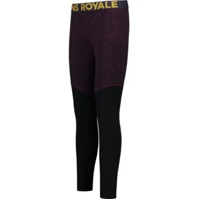 Mons Royale W's Cascade Merino Flex 200 Legging Winter Leopard