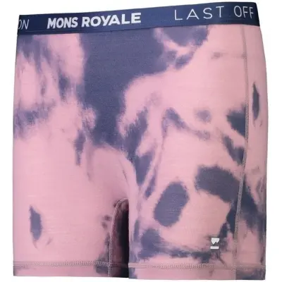 Mons Royale W's Hannah Hot Pant Denim Tie Dye