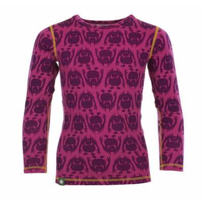 Monsterull Genser, Pink, 80,  Vossatassar