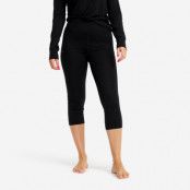 Mount Merino 3/4 Pants Dam Black, Storlek:XS