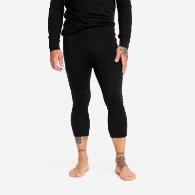 Mount Merino 3/4 Pants Herr Black, Storlek:XL
