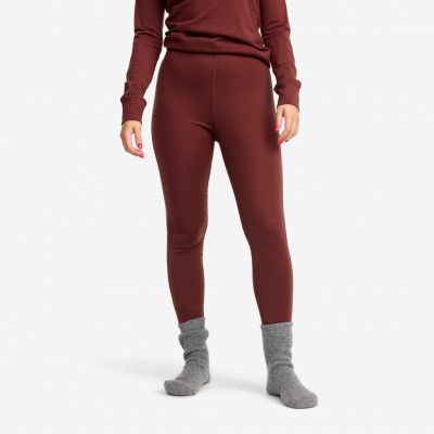 Mount Merino Pants - Dam - Earth, Storlek:XL - Underställ