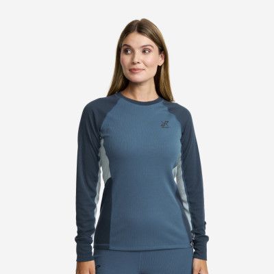 Movement Ls Top Dam Moonlit Ocean/Stellar, Storlek:2XL