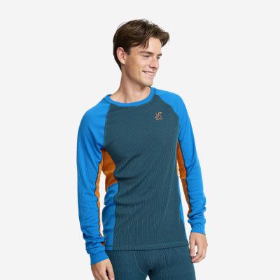 Movement Ls Top Herr Imperial Blue/Blue Opal, Storlek:L