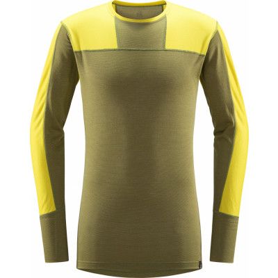 Haglöfs Natural Blend Tech Crew Neck Men Aurora/Olive Green