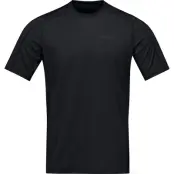Norrøna falketind equaliserUll T-shirt M's Caviar Black