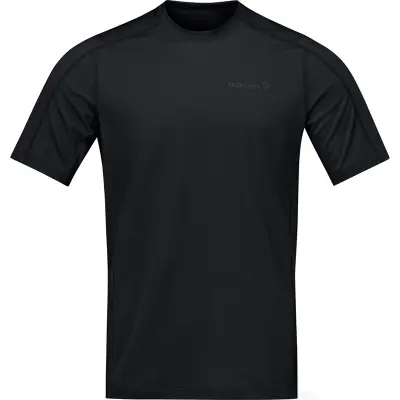 Norrøna falketind equaliserUll T-shirt M's Caviar Black - S