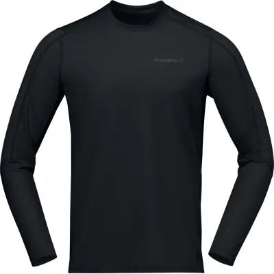 Norrøna Men's Falketind EqualiserUll Long Sleeve Caviar Black
