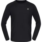 Norrøna Men's Femund PureUll Long Sleeve Caviar Black