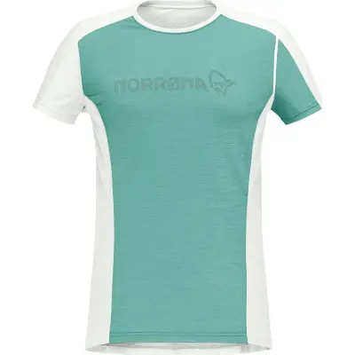 Norrøna Women's Falketind Equaliser Merino T-Shirt Malachite Green