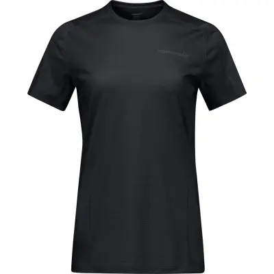 Norrøna Women's Falketind EqualiserUll T-shirt Caviar Black