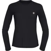 Norrøna Women's Femund PureUll Long Sleeve Caviar Black