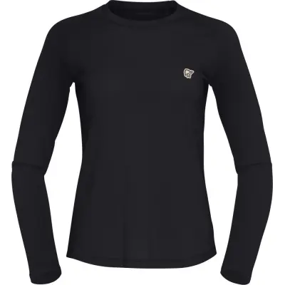 Norrøna Women's Femund PureUll Long Sleeve Caviar Black