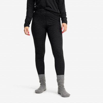 North Merino Pants - Dam - Black, Storlek:M - Underställ