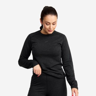 North Merino Top - Dam - Black, Storlek:3XL - Underställ