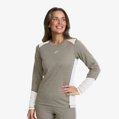 North Merino Top - Dam - Brindle/Peyote, Storlek:4XL - Underställ