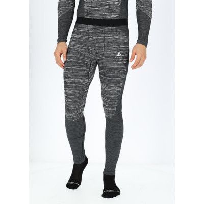 Odlo M Bottom Long Blackcomb E, Black - Space Dye, M,  Underställsbyxor